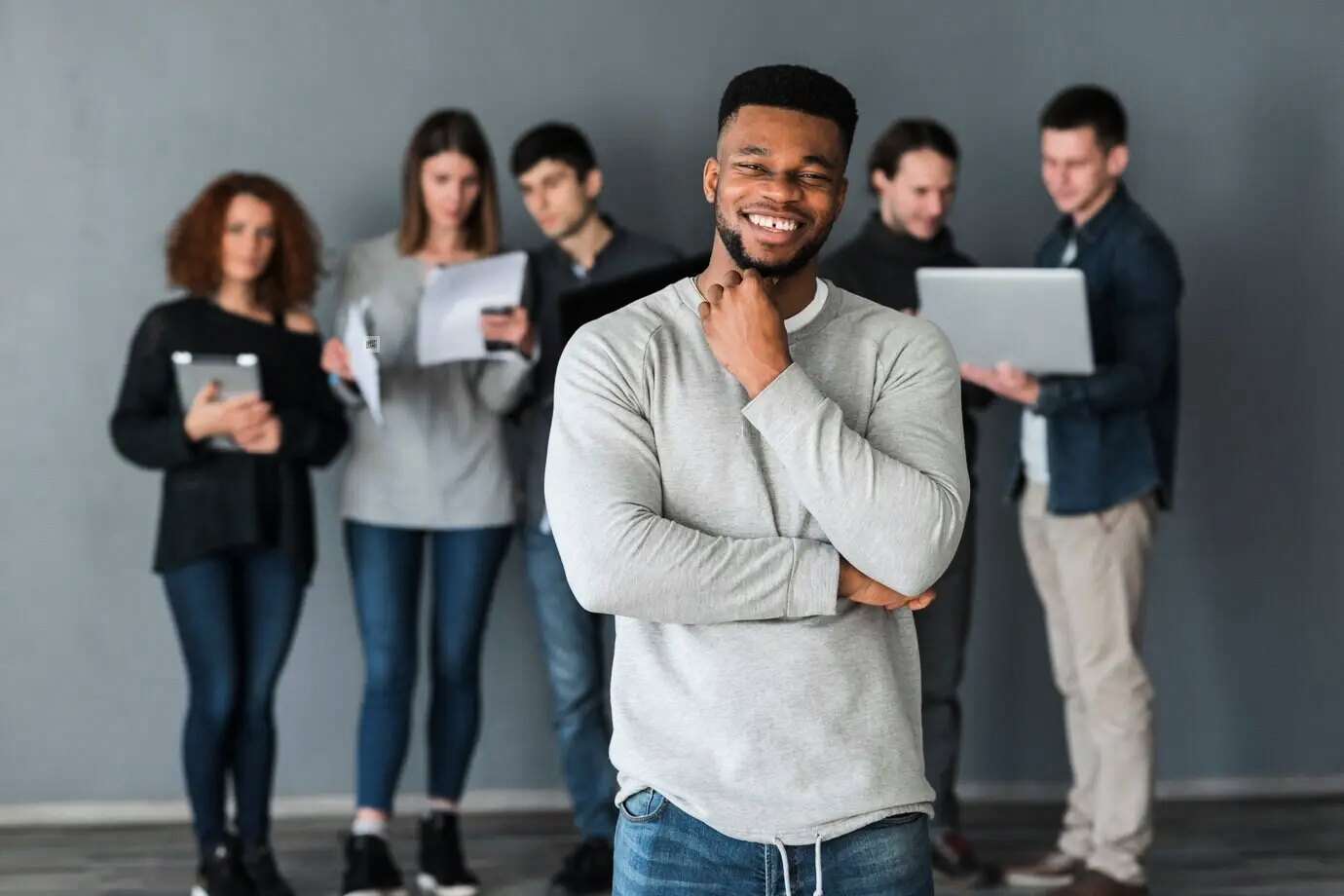 Leadership celebrating clear direction and ownership